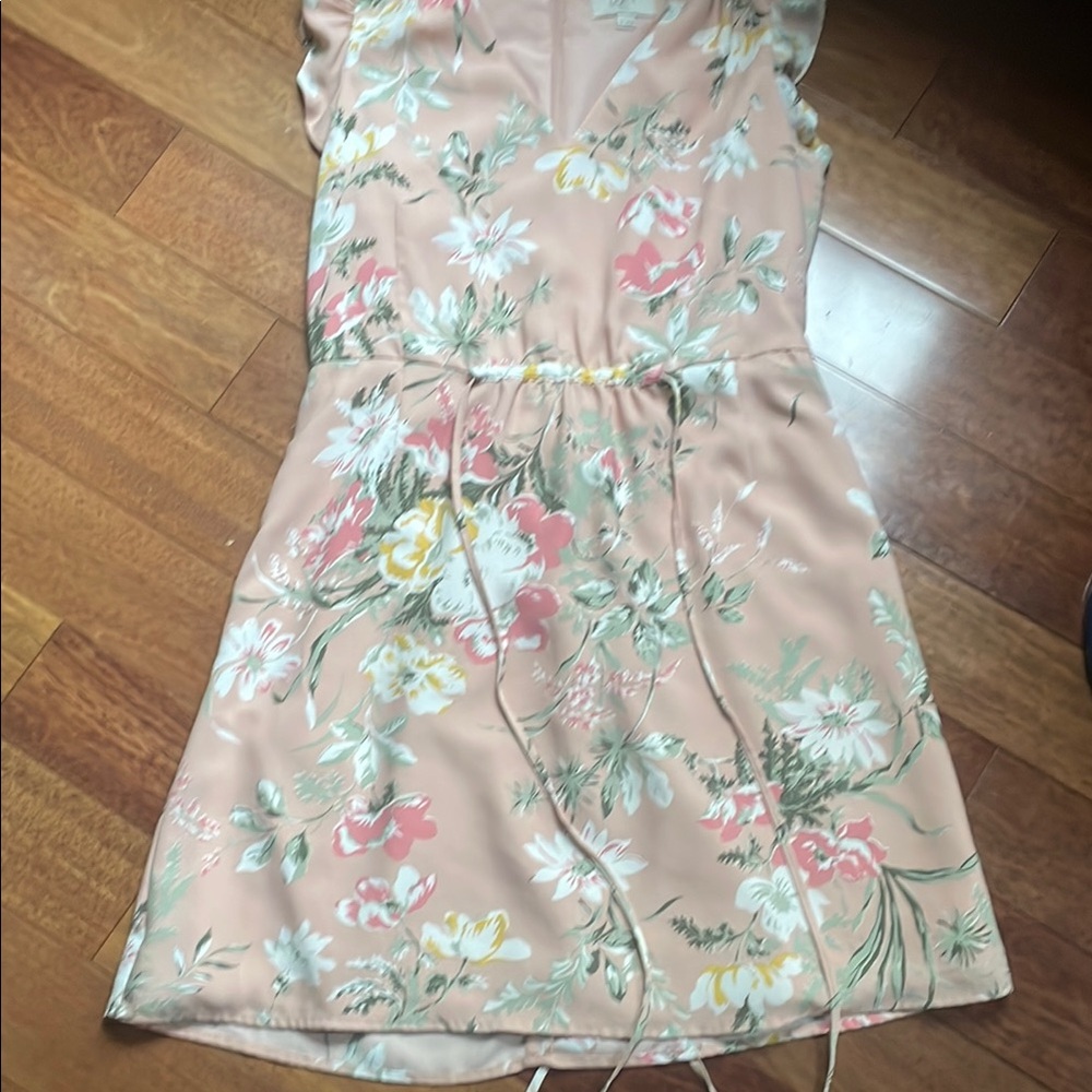 Floral Women’s Petite Dress in Pink